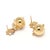 Length: 1 in. Width: .5 in. Weight: 2.4 dwts. / 3.8 grams Metal: 20k (tested) "18k"earrings backs SKU: E4010 A Couple Of...