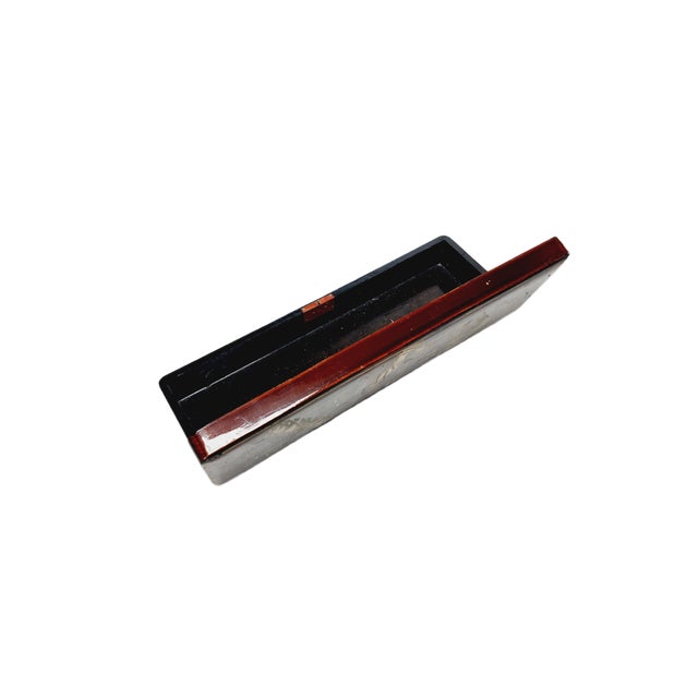 Japanese Lacquerware Box, 1950s For Sale - Image 3 of 9