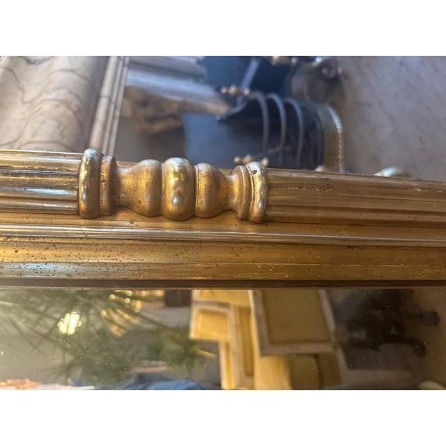 Large English Regency Gilt Pier Mirror, 1820s For Sale - Image 12 of 17