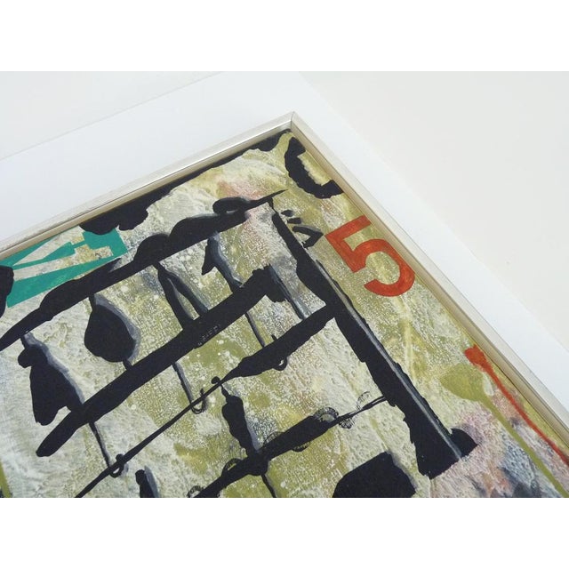 Bent Karl Jacobsen, Composition, 1995, Oil on Canvas For Sale - Image 4 of 8