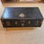 Vintage R.L. Macy Steamer Trunk on Base For Sale - Image 9 of 14