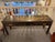 Ebony Mid 20th Century Trouvailles Hand Painted Dragon Motif Low Alter Table For Sale - Image 8 of 12