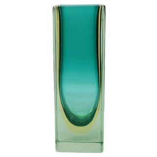 Art Glass Small Vase attributed to Flavio Poli for Seguso, 1970s For Sale