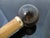 Tan Vintage TIGERs Eye Crystal Ball Knob Wood Walking Stick Cane For Sale - Image 8 of 9