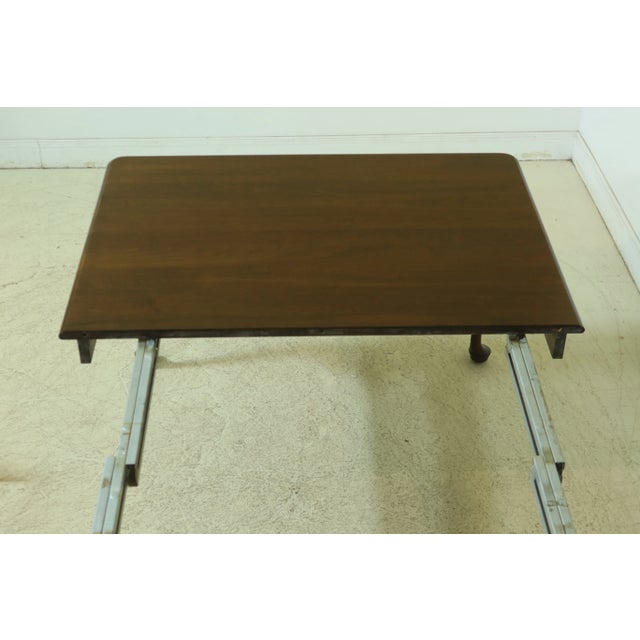 Stickley Queen Anne Cherry Dining Room Extension Table For Sale - Image 9 of 13
