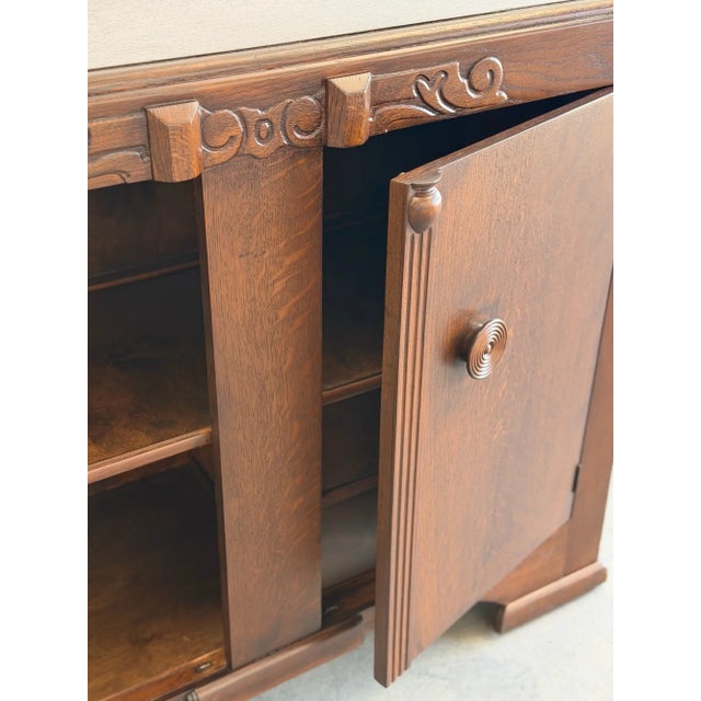 Vintage Art Deco English Sideboard For Sale - Image 12 of 18