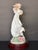 Pistachio This Is a Limited Edition Lladró "Mystical Garden" Figurine,featuring a Fairy Holding Flowers. For Sale - Image 8 of 8
