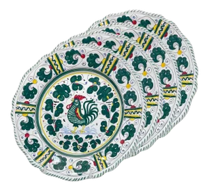 Orvieto Dinner Plate, Full Design - Set of 4