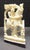 Antique Rajasthani Indian Ivory Colored Bone Complete Hand Carved Chess Set For Sale - Image 12 of 13