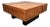 Late 20th Century Mid-Century Modern Style Square Wooden Coffee Table For Sale