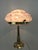 1940s Art Nouveau Brass Table Lamp, 1930s For Sale - Image 5 of 12