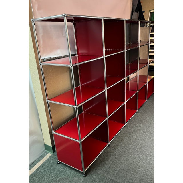 Usm Fritz Haller Modular Shelving, 20 Cubbies | Chairish