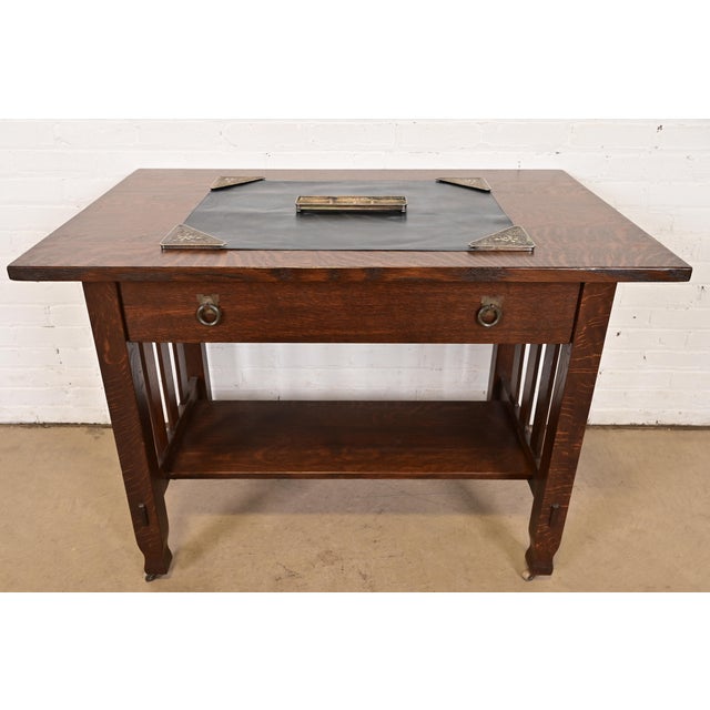 Tiffany Studios New York Silvered Bronze and Abalone Pen Tray For Sale - Image 11 of 12