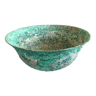 Antique Shipwreck Bronze Chinese Bowl For Sale