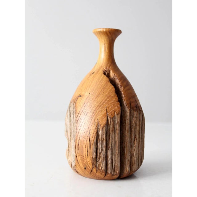 Mid Century Live Edge Vase Chairish
