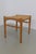 Tan Danish Modern Oak Stool by Peder Kristensen for Glyngøre Stolefabrik, 1960s For Sale - Image 8 of 18