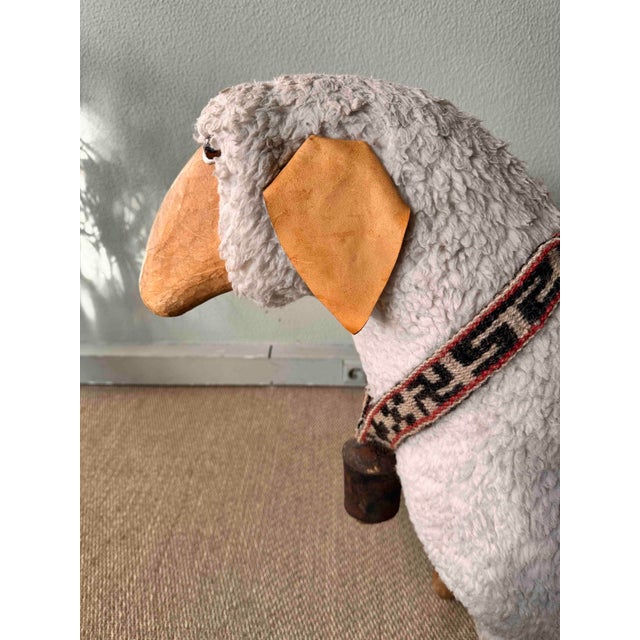 German Sheep Stool by Hans-Krafft for Meier, 1970s For Sale - Image 18 of 18