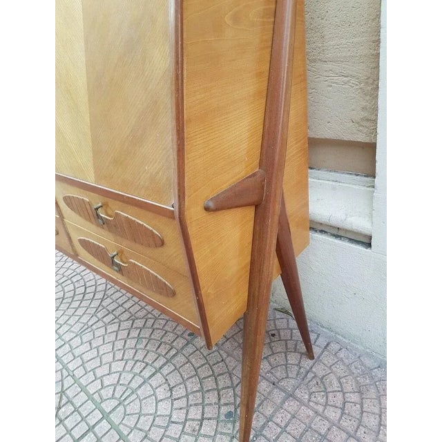 Wood Vintage sideboard in Ico Parisi Style, 1950s For Sale - Image 7 of 9