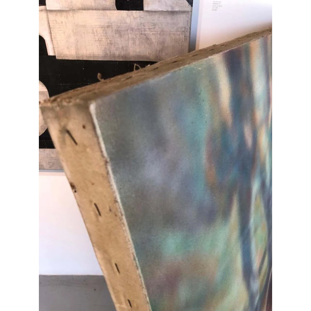 Modern Wayne Timm : Large Vintage Painting Titled: Goodbye Arnie,1968 For Sale - Image 3 of 12