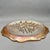 Vintage Jeannette Glass “Iris and Herringbone” Marigold Carnival Glass Cake Plate For Sale In New York - Image 6 of 6