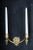 20th Century Lion Wall Sconces in Gilt Brass, Set of 2 For Sale - Image 3 of 11