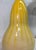 Antique French Yellow Brass Gourd Shaped Pottery Electric Table Lamp Light For Sale - Image 4 of 13