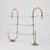 1930s Vintage Art Nouveau Metal and Glass Patisserie Display Shelf, 1930s For Sale - Image 5 of 18