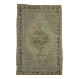 Turkish Vintage Rug 5'2" x 7'10" #20562 For Sale
