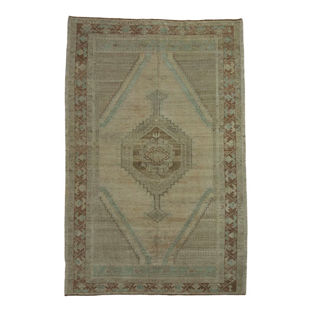 Turkish Vintage Rug 5'2" x 7'10" #20562 For Sale