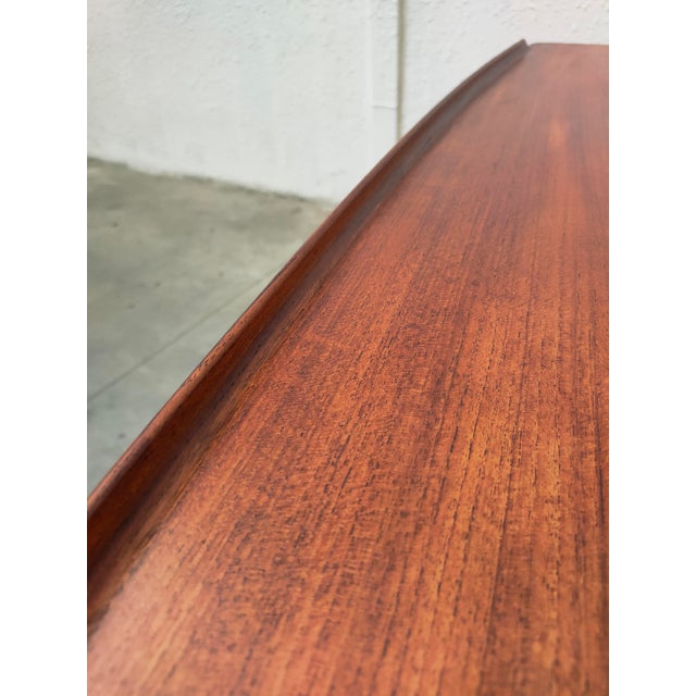 Mid-Century Modern Teak Desk, Denmark, 1970 For Sale - Image 3 of 11