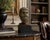 Neoclassical 19th Century Grand Tour Patinated Bronze Head of a Classical Bearded Deity, Poseidon For Sale - Image 3 of 10