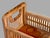 Mid 20th Century Wooden Rattan Divided Basket Caddy With Handles - Storage, Decor, Office Accessory For Sale - Image 12 of 13