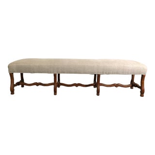 19th Century Louis XIV Style Extra Long Bench For Sale