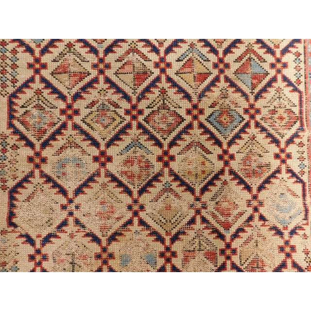 Antique Caucasian Rug. 3'x5' For Sale - Image 9 of 18