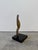 Brazilian Modern Bronze Sculpture on Black Acrylic Base, 1990s For Sale - Image 4 of 11