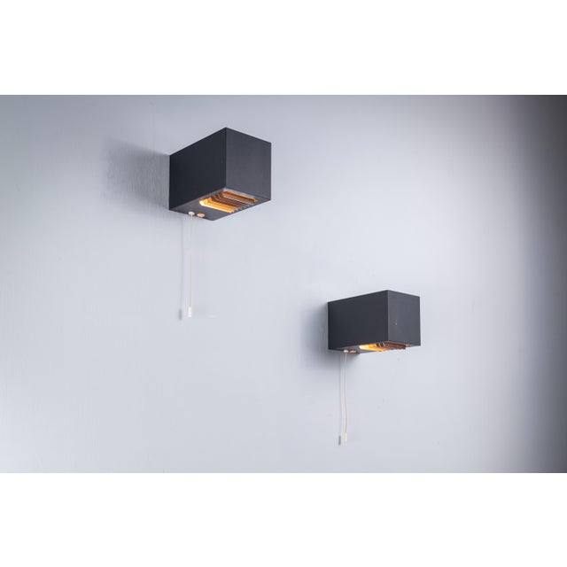 Vintage Louvre Lamps C-1606 from Raak Amsterdam, 1972, Set of 2 For Sale - Image 10 of 10