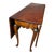 Queen Anne Curly Maple Drop Leaf Table For Sale