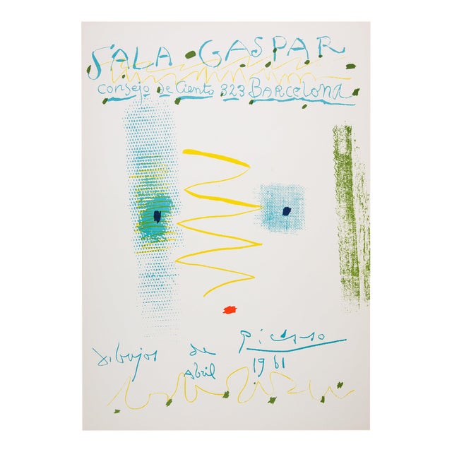 Pablo Picasso, Abstract Face, Lithograph For Sale