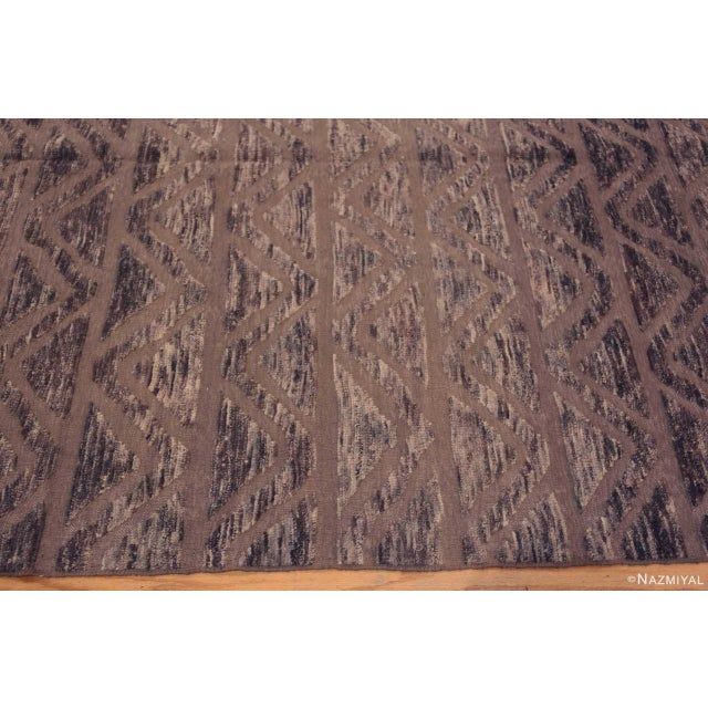 2020s Nazmiyal Collection Chevron Design Modern Rug For Sale - Image 5 of 7