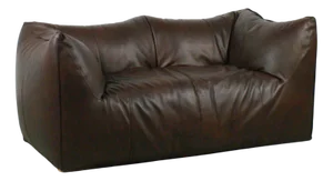 Le Bambole Leather Sofa by Mario Bellini for B&b Italia, 1970s