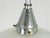 Chrome-Plated and Opaline Glass Pendant Lamp by Otto Müller for Megaphos, 1930s For Sale - Image 6 of 18