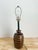Mid-Century Modern Vintage Brown Grenade Ceramic Lamp For Sale - Image 3 of 9