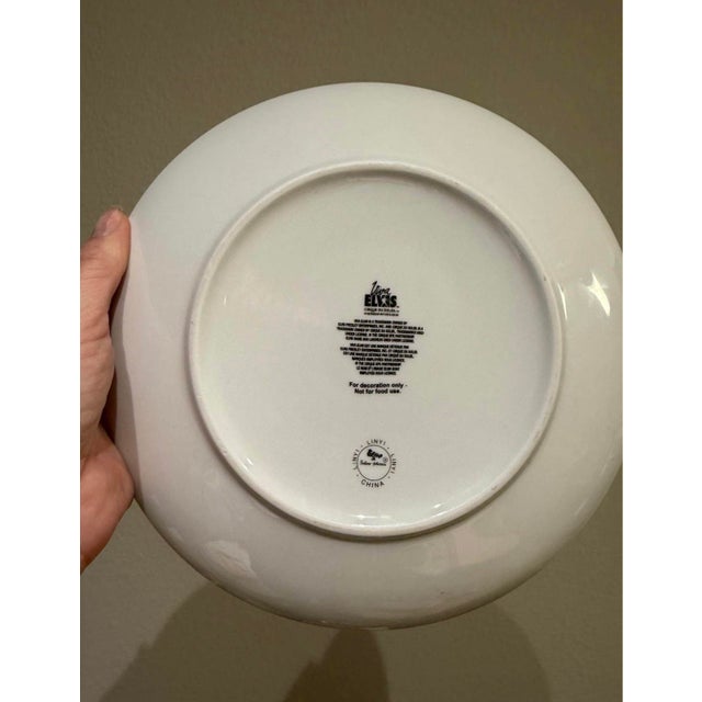 Viva Elvis Cirque Du Soleil Collectible Decorative Plate For Sale - Image 4 of 4