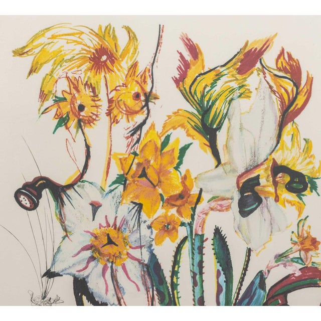 Contemporary Salvador Dali "Narcissus (Phones)" Etching, 1972 For Sale - Image 3 of 12
