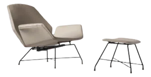 Italian Lotus Lounge Chair by Augusto Bozzi for Saporiti, 1960s
