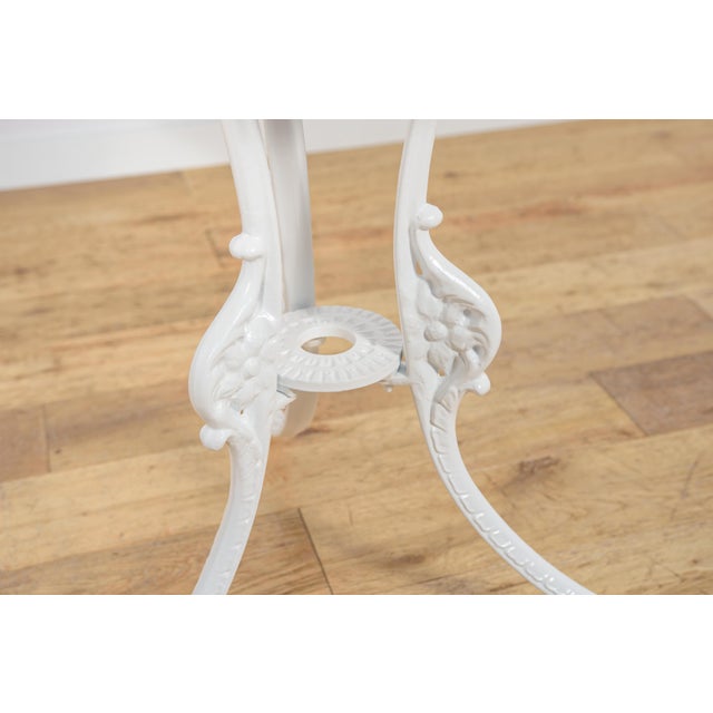 Victorian Aluminium Garden Dining Set, United Kingdom, 1950s, Set of 5 For Sale - Image 11 of 18