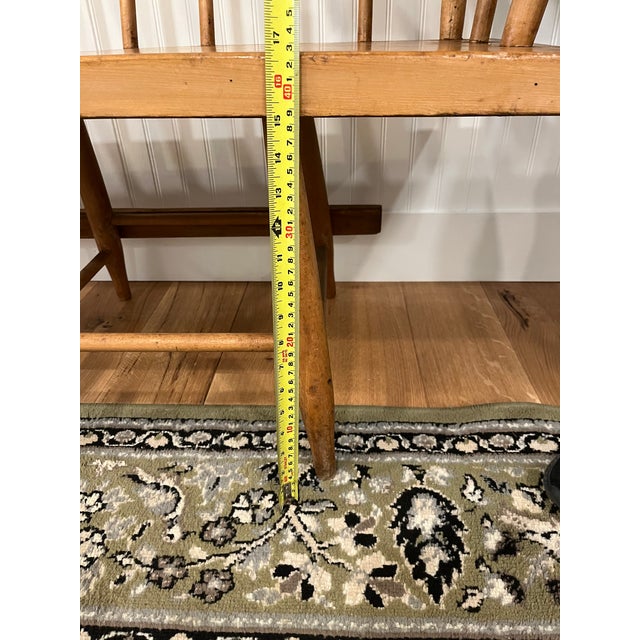 Mid 20th Century Mid 20th Century New England Deacon’s Bench For Sale - Image 5 of 9
