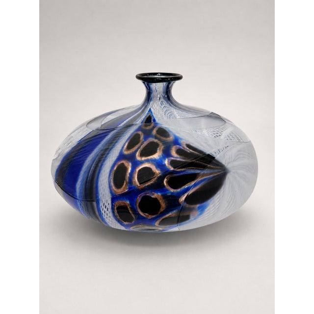 Glass 1 of 1, Massimiliano Schiavon Highly Sculpted & Layered Murano Art Glass C. 2008 For Sale - Image 7 of 13