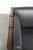Black Art Deco Black Cowhide Leather and Wood 3-Seater Sofas from Schuitema, Set of 2 For Sale - Image 8 of 18