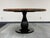-DINING TABLE COPPER - PEDESTAL BASE -MANUFACTURE: ARHAUS -IN THE STYLE OF: RUSTIC -DATE OF MANUFACTURE: CURRENT...